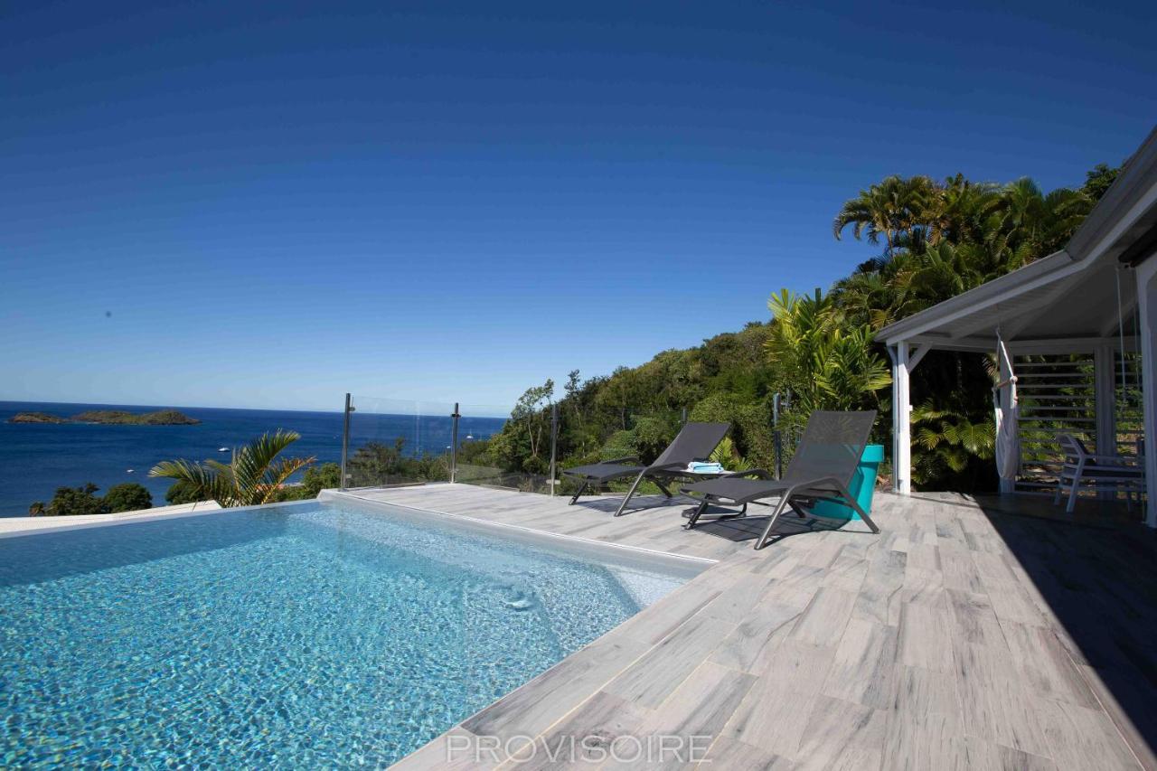 Sunset Palm - Villa Creole Avec Piscine Face Au Coucher De Soleil Et A La Reserve Cousteau 波尔兰特 外观 照片