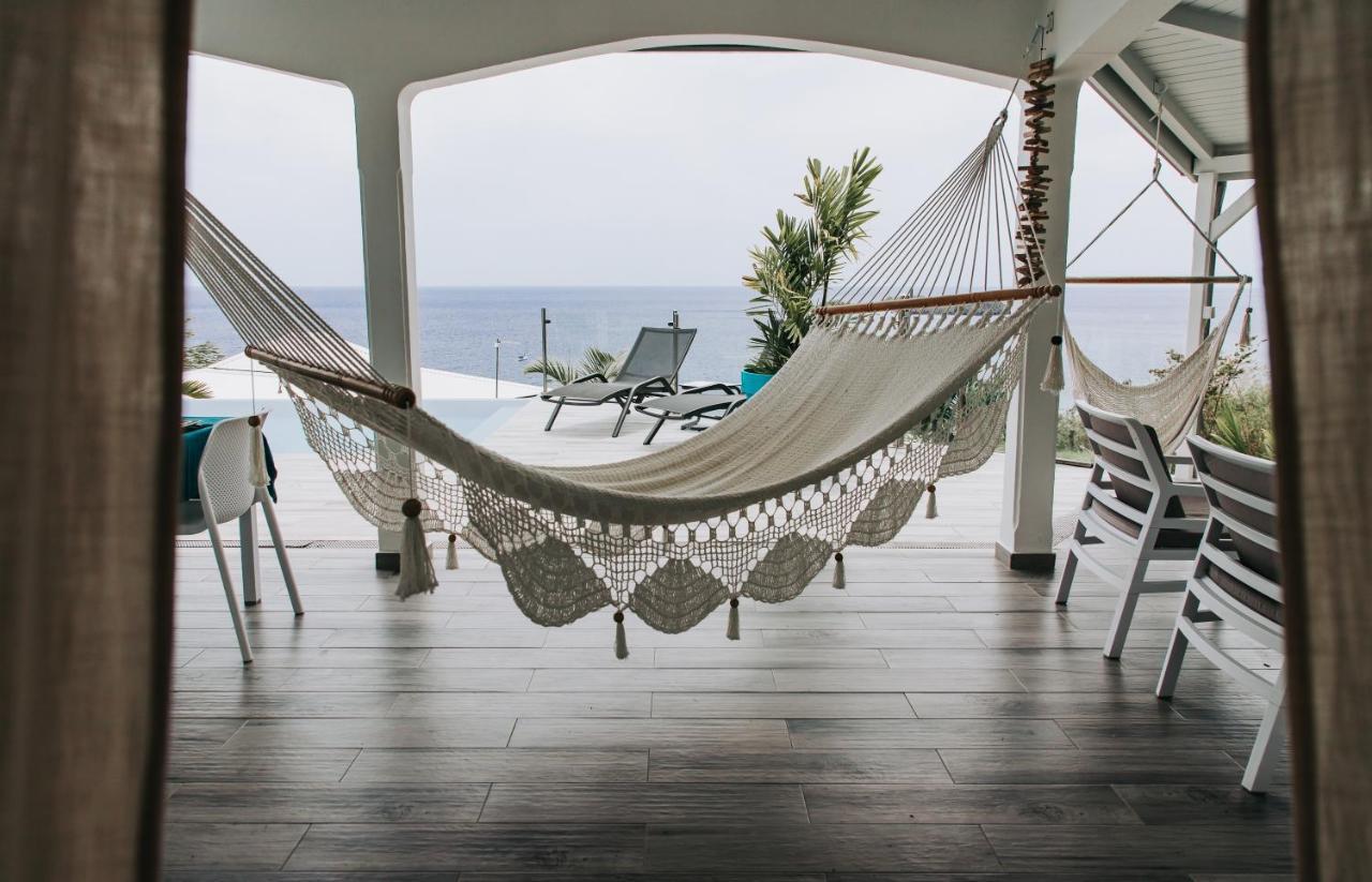 Sunset Palm - Villa Creole Avec Piscine Face Au Coucher De Soleil Et A La Reserve Cousteau 波尔兰特 外观 照片