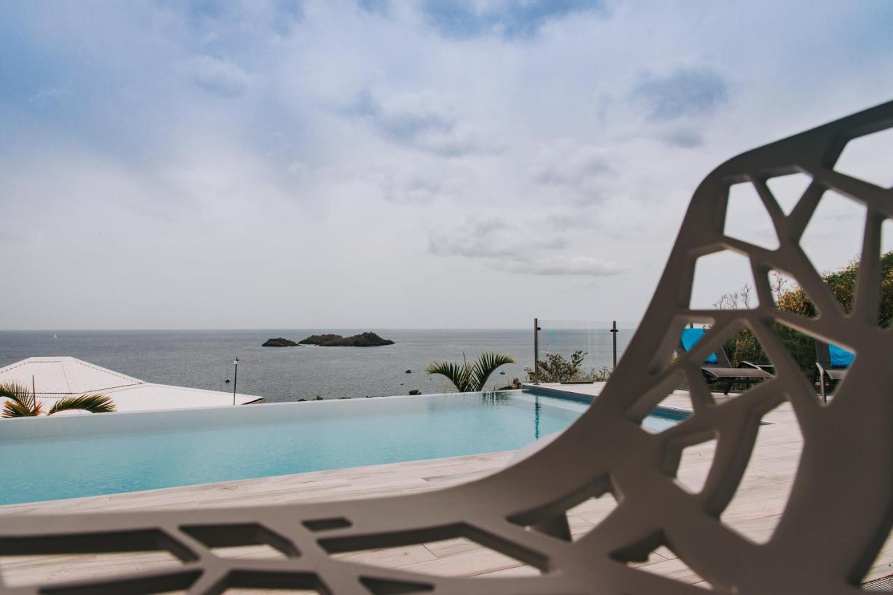 Sunset Palm - Villa Creole Avec Piscine Face Au Coucher De Soleil Et A La Reserve Cousteau 波尔兰特 外观 照片