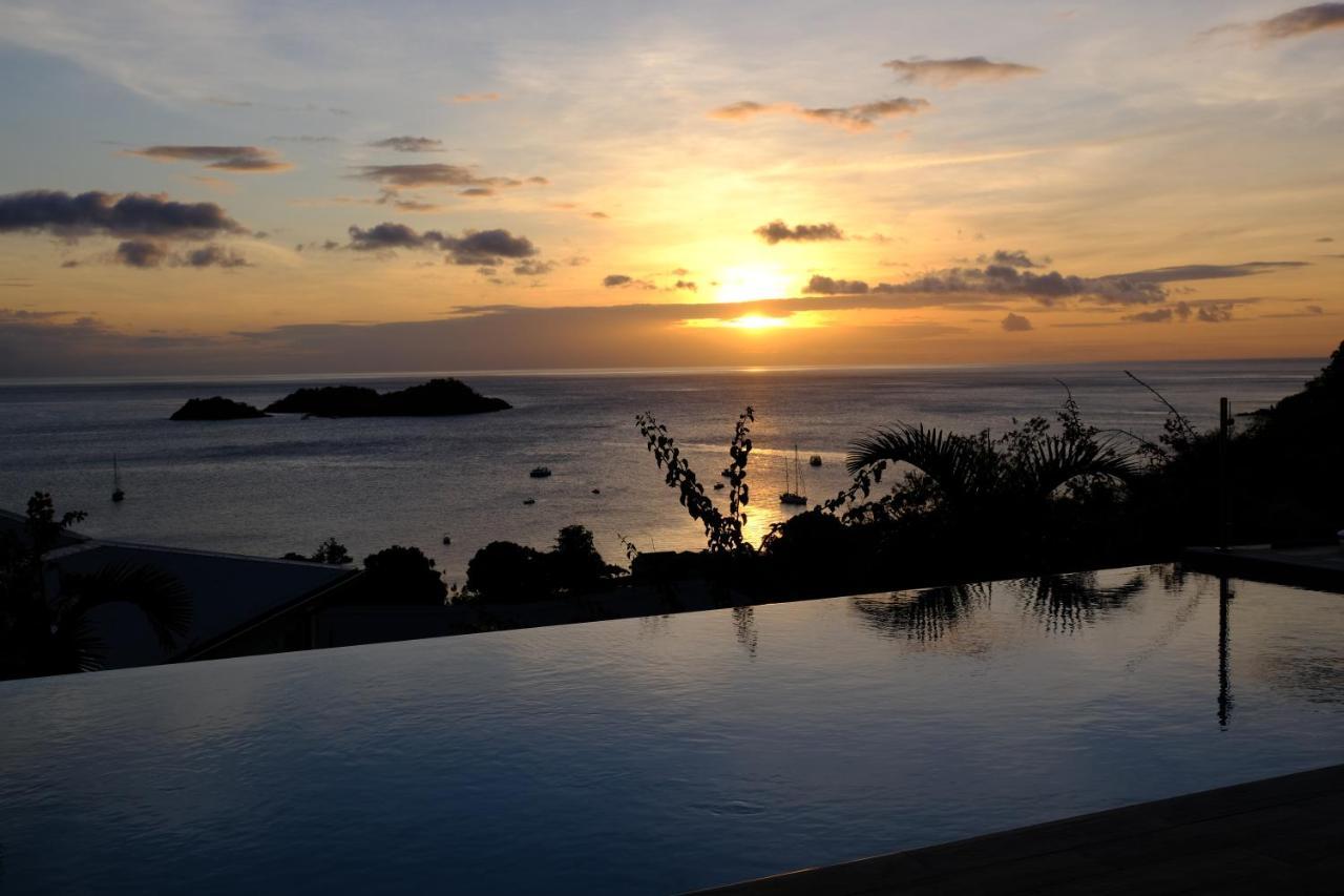 Sunset Palm - Villa Creole Avec Piscine Face Au Coucher De Soleil Et A La Reserve Cousteau 波尔兰特 外观 照片