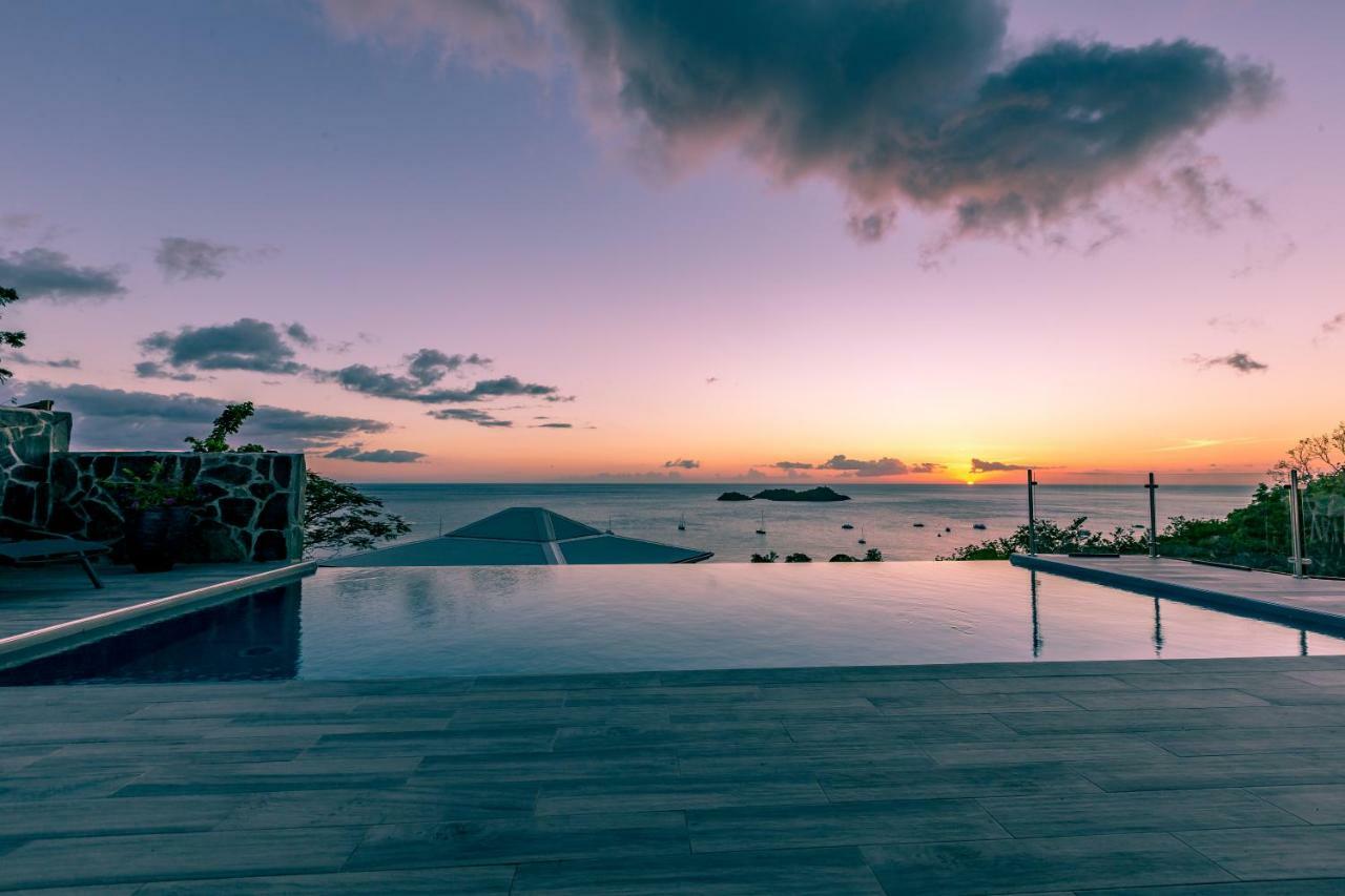 Sunset Palm - Villa Creole Avec Piscine Face Au Coucher De Soleil Et A La Reserve Cousteau 波尔兰特 外观 照片